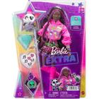 Barbie EXTRA com Acessorios Negra Saia Xadrez Mattel GRN27