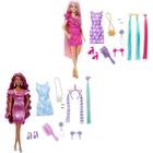 Boneca Barbie Morena Totally Hair Neon - Mattel HKT99 - Pirlimpimpim  Brinquedos