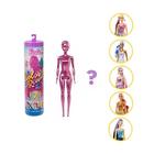 Barbie Fashionista Color Reveal Glitter Gwc55 Mattel