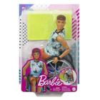 Barbie Fashionista Ken Cadeira De Rodas - Mattel Hjt59