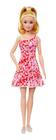 Barbie Fashionista Loira Vestido Florido 205 Mattel Fbr37