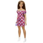 Barbie Fashionistas Doll 171, com Polka Dot Dress, Brinquedo para Crianças de 3 a 8 anos