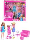 Barbie Filme Conjunto Estilista e Armário Mattel HLP78