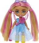 Barbie Mini Boneca Extra Estilo Pink-Blonde-Cabelo de Porco