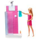 Barbie móveis e acessórios banheiro - mattel fxg51
