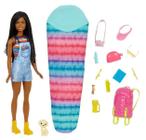 Barbie Negra Dia de Acampamento 30cm - Mattel HDF74