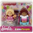 Barbie Pack Little People Loira Cadeirante HGP67 FisherPrice - MATTEL