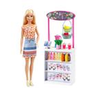 Barbie Playset Bar De Vitaminas Com Acessórios Mattel