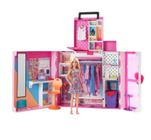 Barbie Playset Novo Armário Dos Sonhos Com Boneca - Mattel
