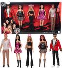 Barbie Rbd Grupo Rebelde Conjunto Boneca Bonecos Articulados - Mattel