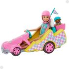 Barbie Stacie Ao Resgate Com Veículo Go Kart Hrm08 - Mattel