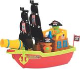 Barco Aventura Pirata - Embalagem Caixa - Mercotoys