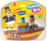 Barco Banho Vinil Mundo Bita Saboneteira Lider Brinquedos