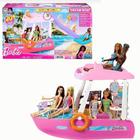 Barco Com Piscina e Toboágua da Barbie 3+ HJV37 Mattel