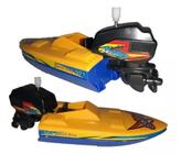 Barco de brinquedo barquinho a fricção motor lancha crianças piscina