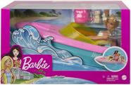 Barco Lancha Da Barbie E Pet Cachorrinho - Mattel Grg30
