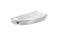 Barco para Sushi 13,9x13,9x6,3cm Branco Coza 27,9 x 13,6 x 5,1 cm