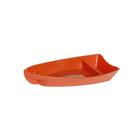 Barco Sushi Vemplast P 600Ml Policarbonato Vermelho