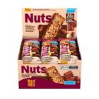 Barra Castanhas e Amendoim com Cobertura de Chocolate Nuts display com 12un de 25g - Banana Brasil