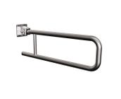 Barra De Apoio Articulada Inox Banheiro 60 Cm Escovada Plus