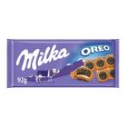 Barra de Chocolate Oreo Sandwich 92g - Milka