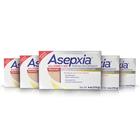 Barra de limpeza para tratamento neutro da acne para assepsia, 120 ml, pacote com 5 - Asepxia