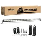 Barra de luz LED Nilight Ultra-Slim Spot Flood Combo 25 cm 72 W