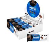 Barra de Proteína Max Titanium Power Protein Bar - Dark Chocolate Truffle 90g 8 Unidades