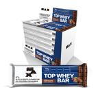 Barra de Proteína Top Whey Bar Chocolate com Avelã Cx com 12 de 41g Max Titanium