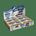 Barra de proteína whey grego bar sabor brigadeiro - Nutrata - caixa com 12 un
