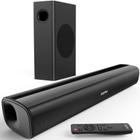 Barra de som Saiyin com subwoofer 2.1CH 40W para TV, PC e jogos