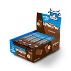 Barra De Wafer Choco Wheyfer Sabor Chocolate Caixa 12 Unidades 25g +Mu