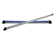 Barra LED 60 Centimetro 24V Azul com Base Aluminio