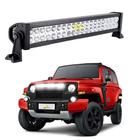 Barra Led Farol Milha Caminhonete Caminhão Jeep 120W 12V 24V - fx automotive