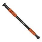 Barra para Porta Adaptavel Sob Pressao de 65cm a 95cm Preto e Laranja Liveup Sports