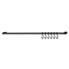 Barra Piatina 45cm Com 6 Ganchos Onix
