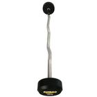 Barra W Montada 10 Kg As3009 Ahead Sports Preto E Amarelo