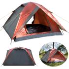 Barraca Camping 3 Pessoas Coluna D Agua 2500 Mm Venus Guepardo