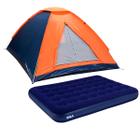 Barraca de Camping 600mm Coluna dágua Panda NTK 3 pessoas Com Colchão de Casal Kala