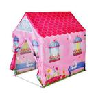 Barraca Minha Casinha Tenda Cabana Infantil Menina Rosa Toca Dm Toys DMT5652