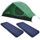 Barraca para Camping Nautika Takoma + 2 Colchao Inflável Solteiro