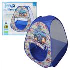 Barraca Tenda Infantil Carrinho Azul Cabaninha Carro Menino Bbr R3053