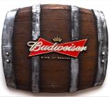 Barril Horizontal De Parede Em Fibra - Budweiser Cerveja