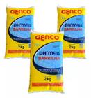 Barrilha Genco Ph Mais Granulado 2kg Com 3 Unidades