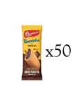 Barrinha Sabor Chocolate 25G Bauducco - Kit 50 Unidades