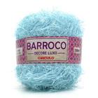 Barroco Decore Luxo Peludo Espessura N 6 Círculo 180 metros e 280 gramas Barbante para Crochê e Tricô