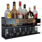 Barzinho De Parede - Barzinho - 60 X 26 Preto Fosco - Co2Beer