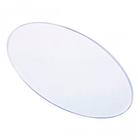 Base Acrílica Oval P/ Biscuit 18x10 Com Borda - 10 Unidades