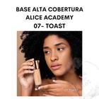 Base Alice Academy Alta Cobertura Efeito Matte Original - Tom 07