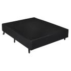 Base Box Casal Preto - 138x188x40